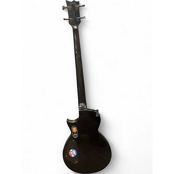 Used ESP LTD EC-404 Black Electric Bass Guitar