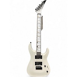 Used Jackson JS22 Dinky White Solid Body Electric Guitar