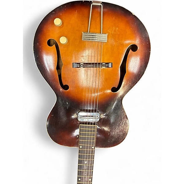 Used Old Kraftsman 60's Archtop Natural Acoustic Guitar