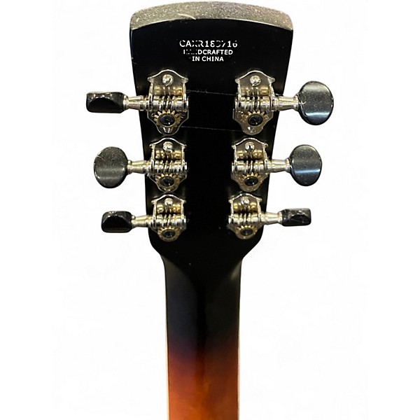 Used Gretsch Guitars G9241 Alligator Biscuit Round-Neck Resonator 2 Color Sunburst Resonator Guitar