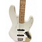Used Squier affinity jazz bass Alpine White Electric Bass Guitar