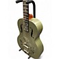 Used Gretsch Guitars G9201 Honeydipper Metal Round Neck Silver Resonator Guitar