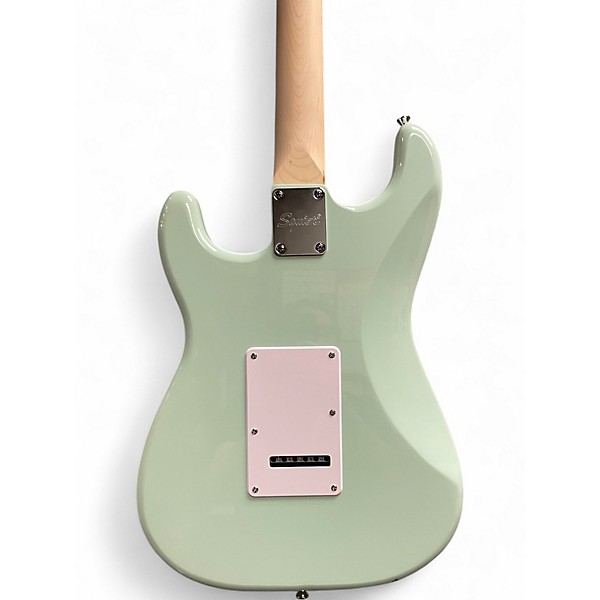 Used Squier Affinity Stratocaster Surf Green Solid Body Electric Guitar