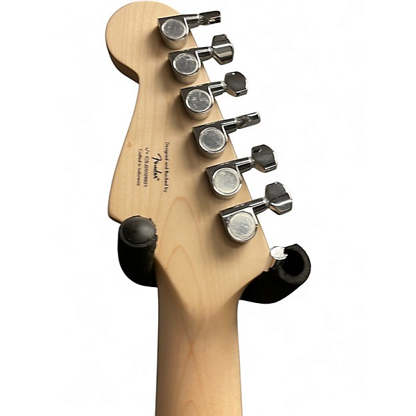 Used Squier Affinity Stratocaster Surf Green Solid Body Electric Guitar