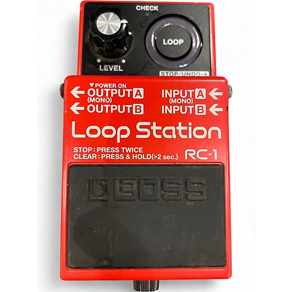 Used BOSS RC1 Loop Station Pedal