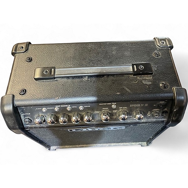 Used Line 6 Spider IV 15W 1X8 Guitar Combo Amp