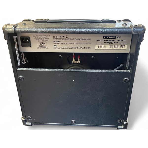 Used Line 6 Spider IV 15W 1X8 Guitar Combo Amp