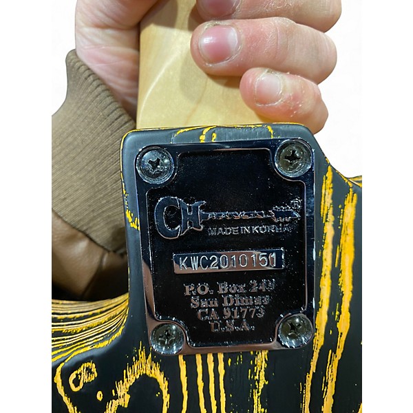 Used Charvel Pro Mod San Dimas HH HT OLD YELLAH  Solid Body Electric Guitar