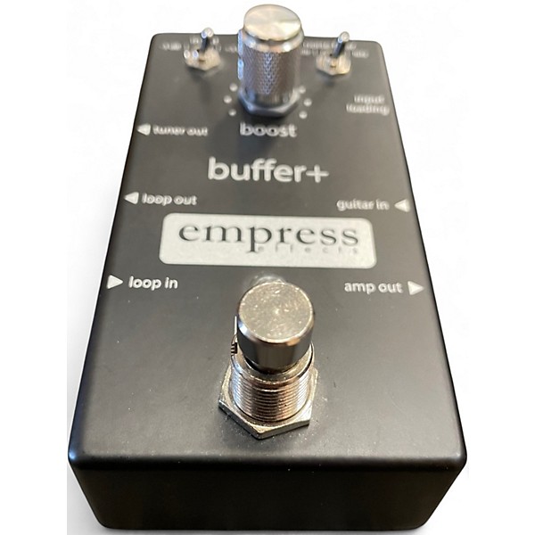 Used Empress Effects Buffer+ Analog I/O Interface with Switchable Boost Guitar Pedal