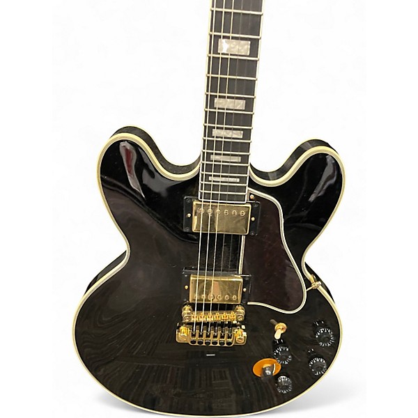 Used Epiphone BB King Lucille Black Hollow Body Electric Guitar