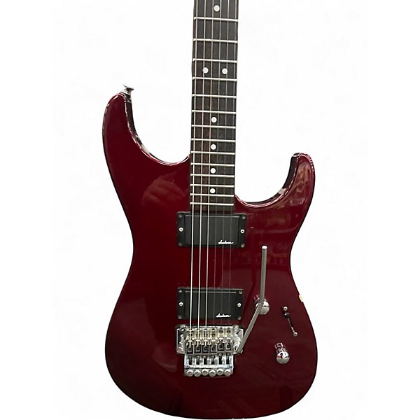 Used Jackson SOLOIST HH Blood Red Solid Body Electric Guitar