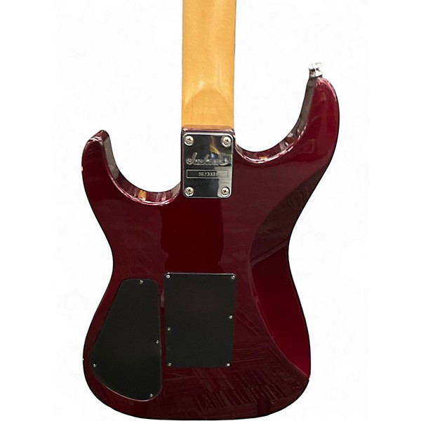 Used Jackson SOLOIST HH Blood Red Solid Body Electric Guitar
