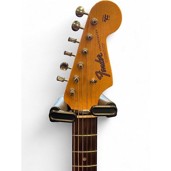 Used Fender 1965 American Vintage Stratocaster Tobacco Burst Solid Body Electric Guitar