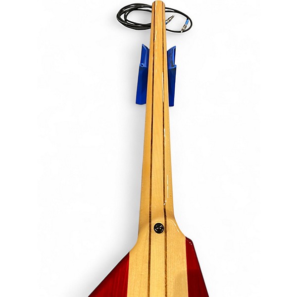 Used 2021 Bootleger ace red Electric Bass Guitar