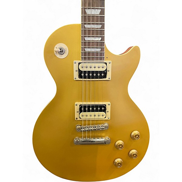 Used Epiphone Les Paul Traditional Pro IV Gold Solid Body Electric Guitar