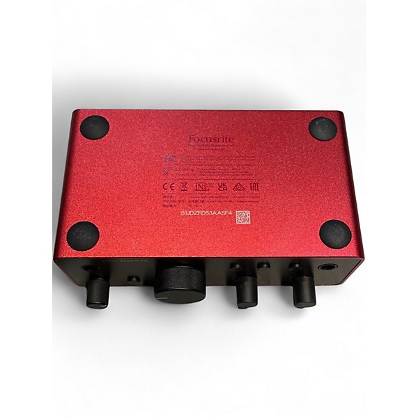 Used Focusrite SCARLETT SOLO GEN 4 Audio Interface