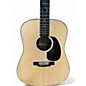 Used Martin D10 Natural Acoustic Guitar