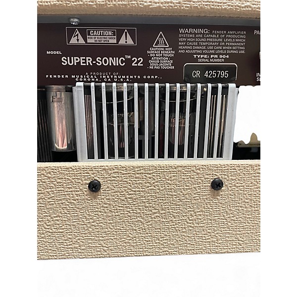 Used Fender Super Sonic 22 22W Tube Guitar Amp Head