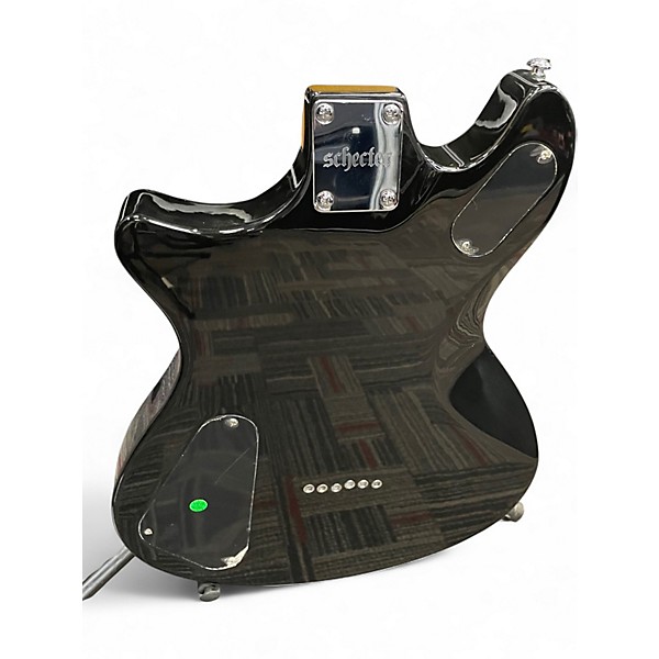 Used Schecter Guitar Research Tempest Standard Black Solid Body Electric Guitar