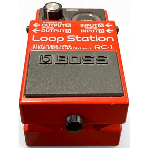 Used BOSS RC1 Loop Station Pedal