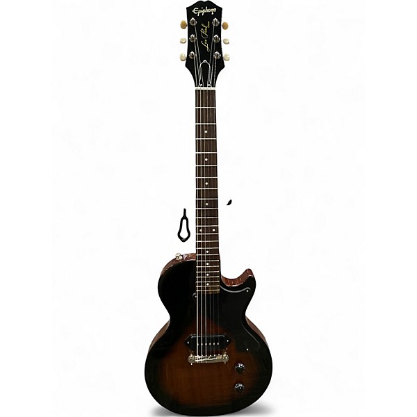 Used Epiphone Les Paul Junior 2 Color Sunburst Solid Body Electric Guitar