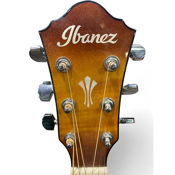 Used Ibanez Aeg70 2 Color Sunburst Acoustic Electric Guitar