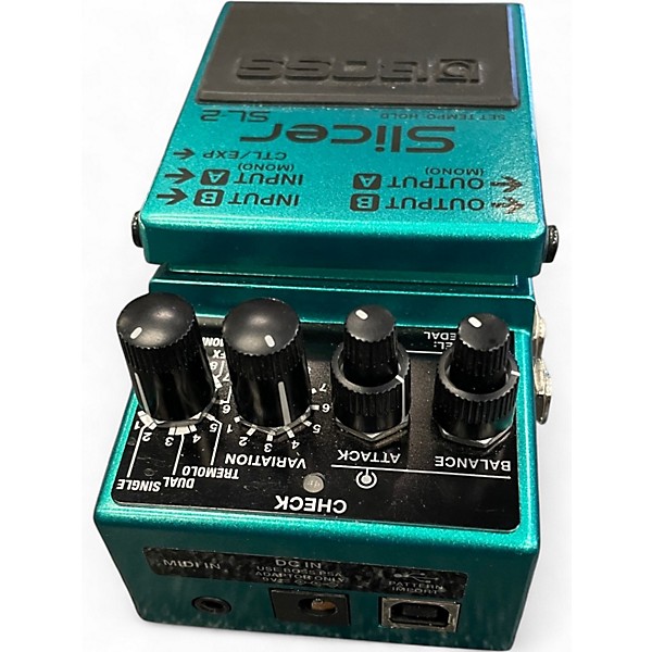 Used BOSS SL2 SLICER Effect Pedal