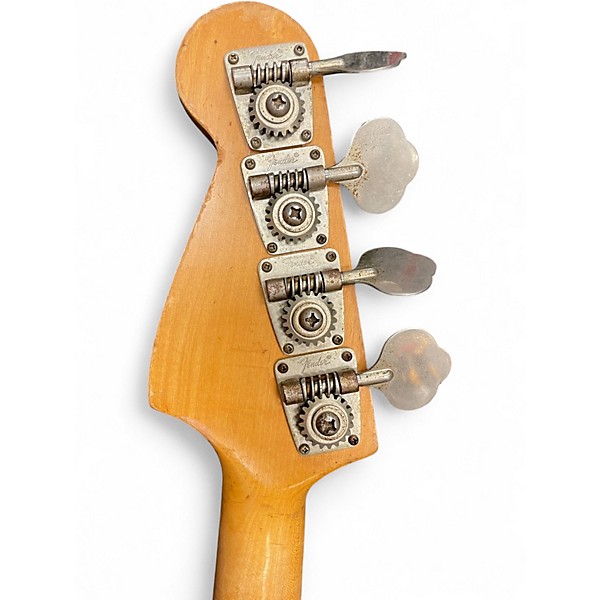 Vintage 1976 Fender MUSICMASTER BASS Black Electric Bass Guitar