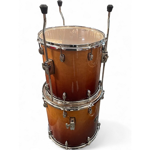 Used Gretsch Drums 6 Piece Catalina Maple 2 Color Sunburst Drum Kit