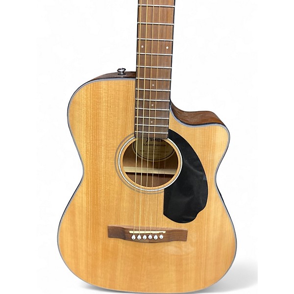 Used Fender CC60SCE Natural Acoustic Electric Guitar