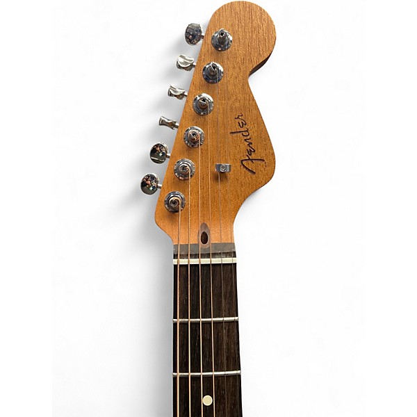 Used Fender Highway Dreadnought Mahogany Acoustic Electric Guitar