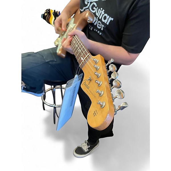 Used Fender Vintera 60s Stratocaster Road Worn FIREMIST GOLD Solid Body Electric Guitar