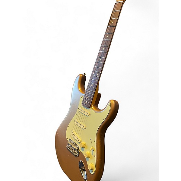 Used Fender Vintera 60s Stratocaster Road Worn FIREMIST GOLD Solid Body Electric Guitar