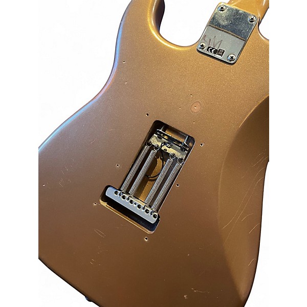 Used Fender Vintera 60s Stratocaster Road Worn FIREMIST GOLD Solid Body Electric Guitar