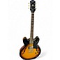 Used Epiphone ES335 Tobacco Burst Hollow Body Electric Guitar thumbnail