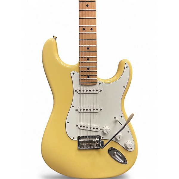 Used Fender Player Stratocaster Buttercream Solid Body Electric Guitar