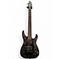 Used Jackson JS22-7 Dinky 7 String Black Solid Body Electric Guitar thumbnail