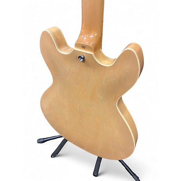 Used Firefly FF338 Birdseye Maple Natural Hollow Body Electric Guitar