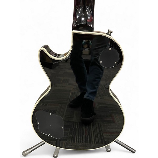 Used Epiphone Les Paul Custom Silverburst Solid Body Electric Guitar