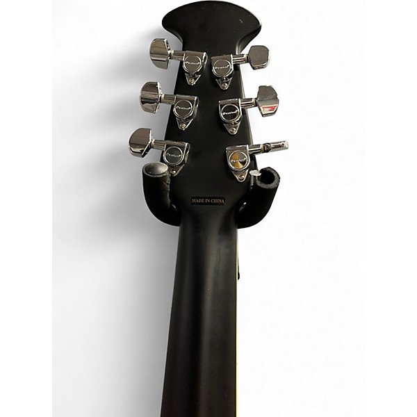 Used Ovation GC057M-5 Celebrity Black Acoustic Electric Guitar