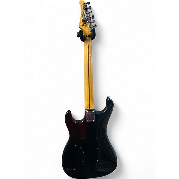 Vintage 1980s Kramer Pacer Black Solid Body Electric Guitar
