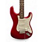 Used 2001 Fender Deluxe Stratocaster Candy Apple Red Solid Body Electric Guitar