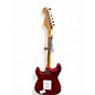 Used 2001 Fender Deluxe Stratocaster Candy Apple Red Solid Body Electric Guitar