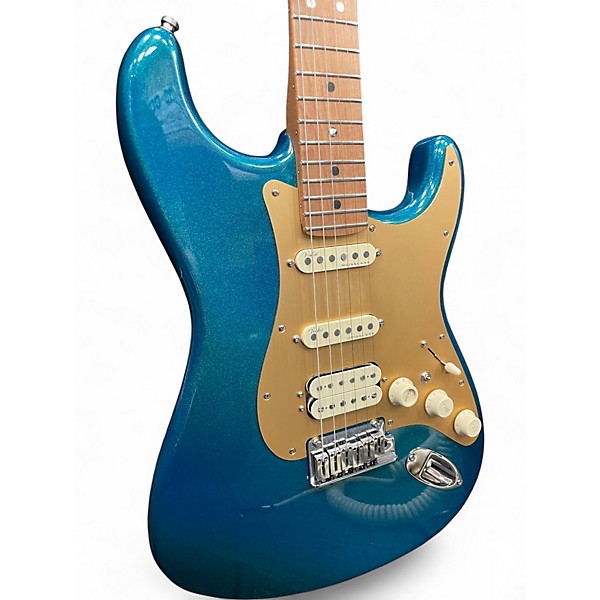 Used 2025 Fender American Ultra II Stratocaster HSS Aurora Solid Body Electric Guitar