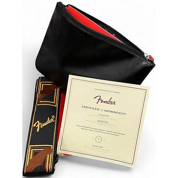 Used 2025 Fender American Ultra II Stratocaster HSS Aurora Solid Body Electric Guitar