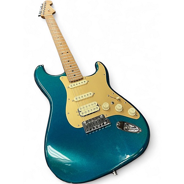 Used 2025 Fender American Ultra II Stratocaster HSS Aurora Solid Body Electric Guitar