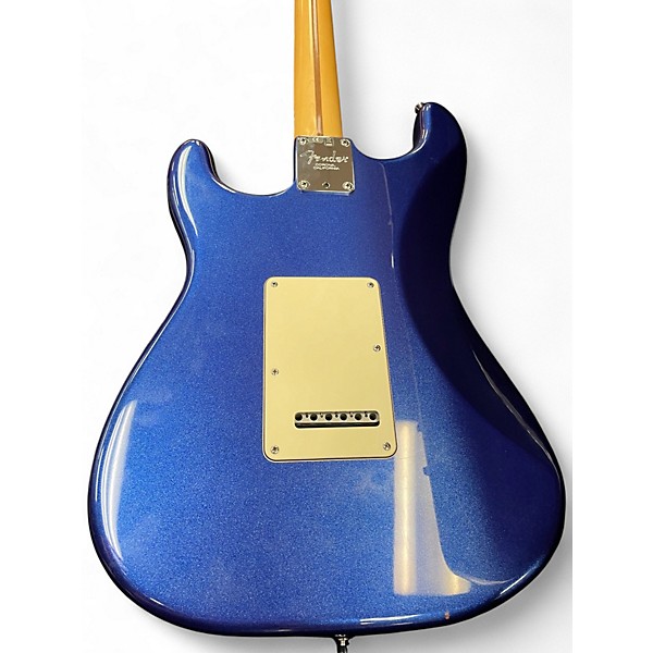 Used 2012 Fender American Standard Stratocaster Mystic Blue Solid Body Electric Guitar