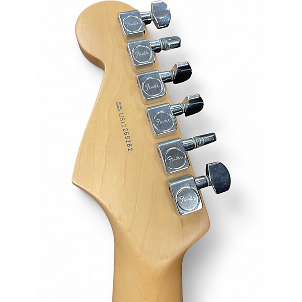 Used 2012 Fender American Standard Stratocaster Mystic Blue Solid Body Electric Guitar