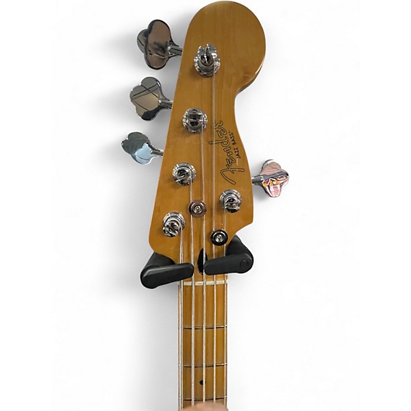 Used Fender Modern Player Jazz Bass V Purple Electric Bass Guitar