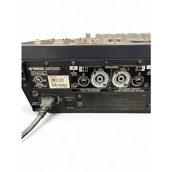 Used Yamaha EMX 5014c Powered Mixer